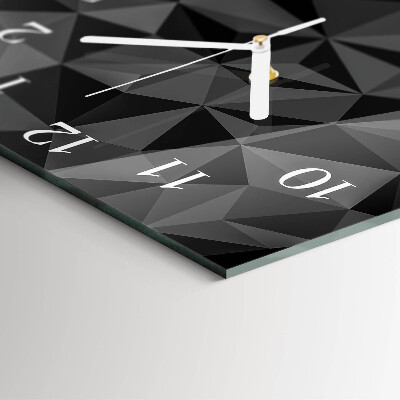 Reloj cuadrado Patrón 3D