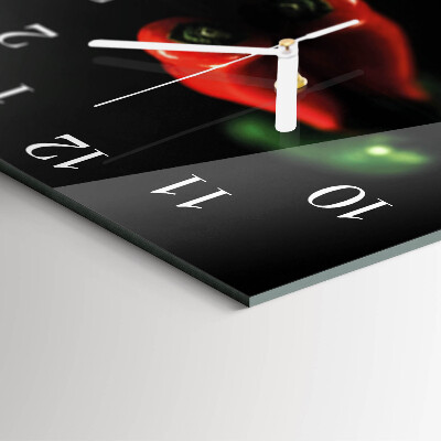 Reloj cuadrado Pimienta