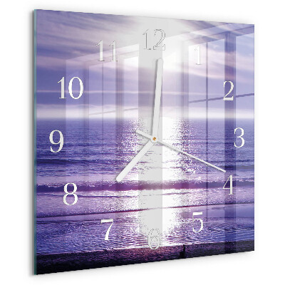 Reloj cuadrado Mar