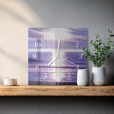 Reloj cuadrado Mar