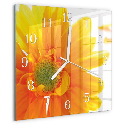 Reloj cuadrado Flor