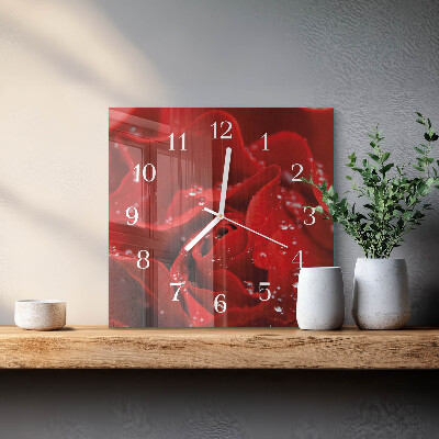 Reloj cuadrado Rosa