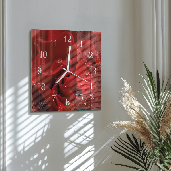 Reloj cuadrado Rosa