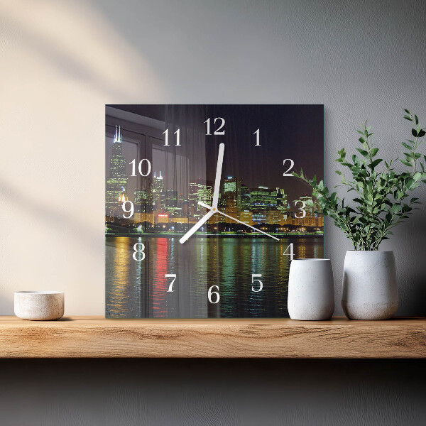 Reloj cuadrado Horizonte