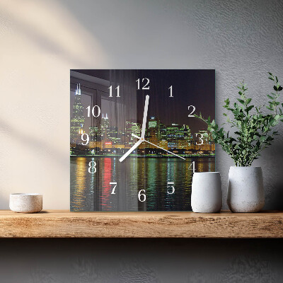Reloj cuadrado Horizonte