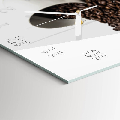Reloj cuadrado Taza de café