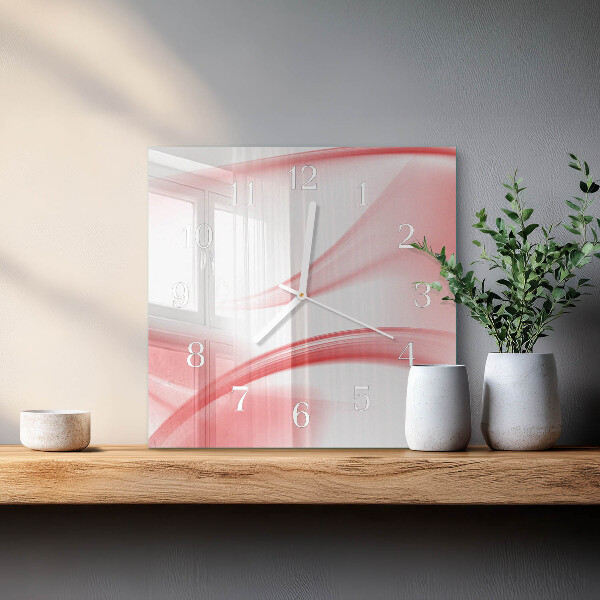 Reloj cuadrado Arte abstracto