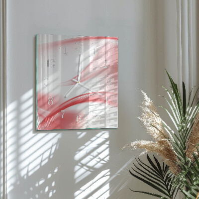Reloj cuadrado Arte abstracto
