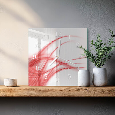 Reloj cuadrado Arte abstracto
