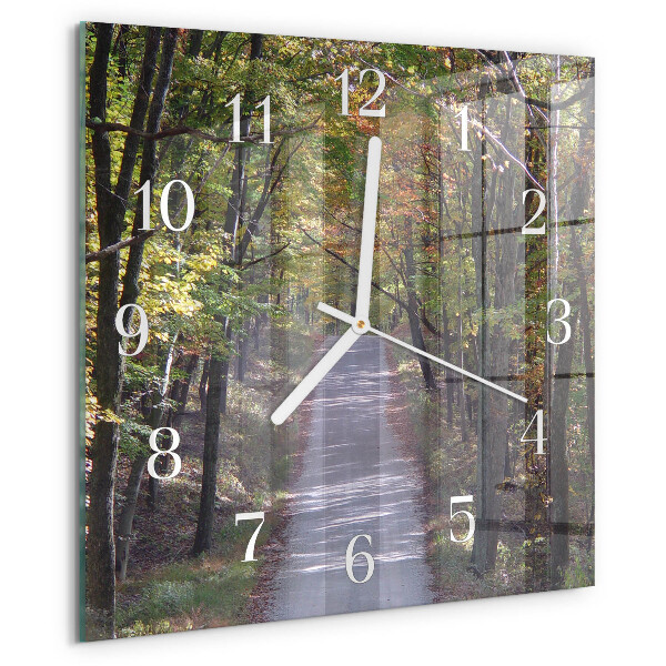 Reloj cuadrado Sendero forestal