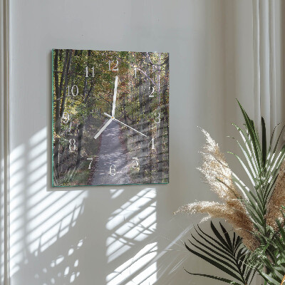 Reloj cuadrado Sendero forestal
