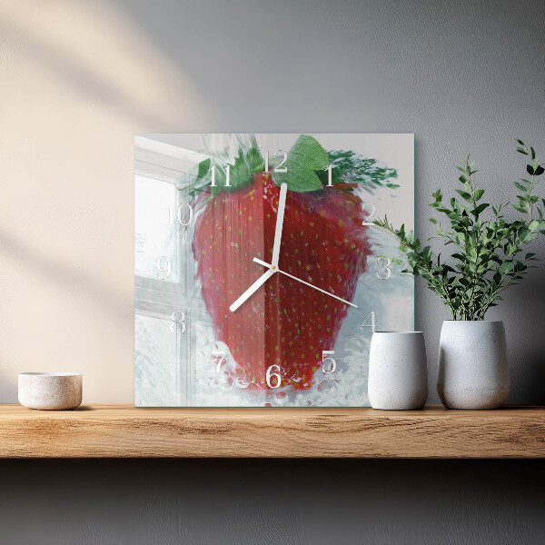Reloj cuadrado Fresa