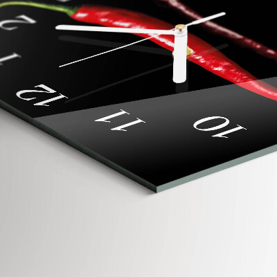 Reloj cuadrado Ají picante