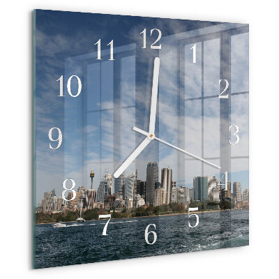 Reloj cuadrado Ciudad
