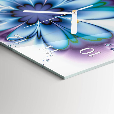 Reloj cuadrado Flor