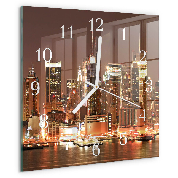 Reloj cuadrado Horizonte