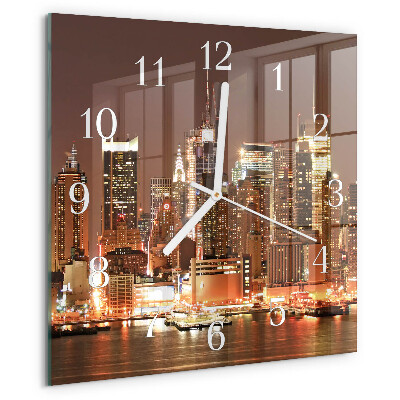 Reloj cuadrado Horizonte