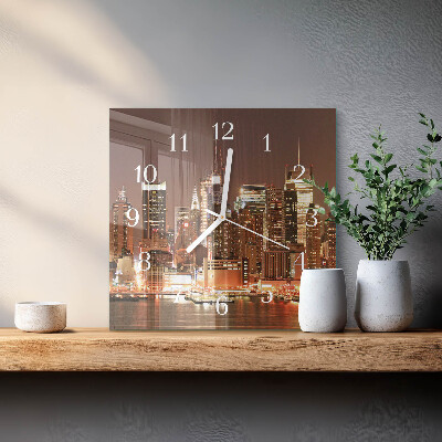 Reloj cuadrado Horizonte
