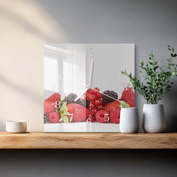 Reloj cuadrado Fruta
