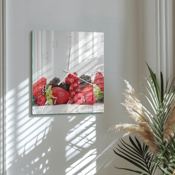 Reloj cuadrado Fruta