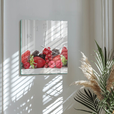 Reloj cuadrado Fruta