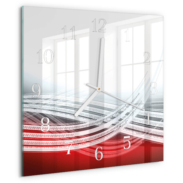 Reloj cuadrado Abstracción