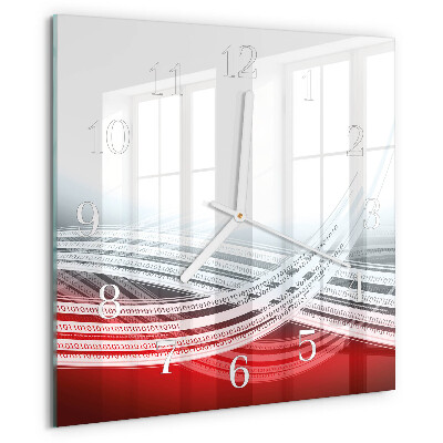 Reloj cuadrado Abstracción