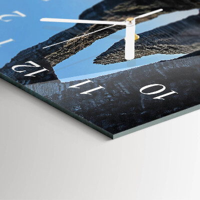 Reloj cuadrado Piedra