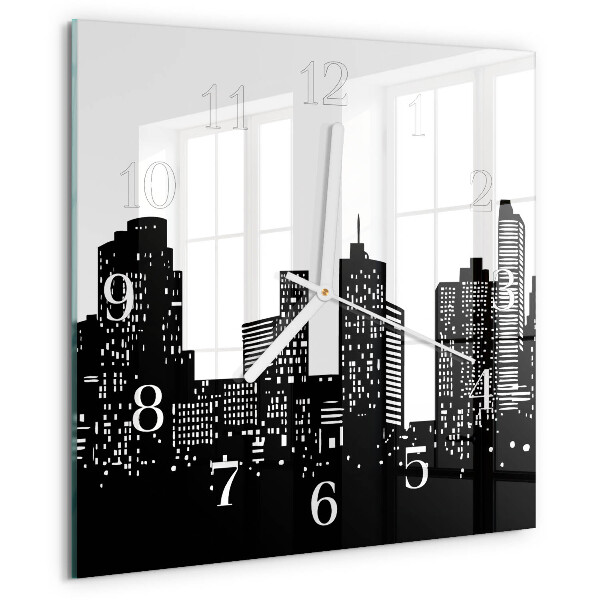 Reloj cuadrado Edificios