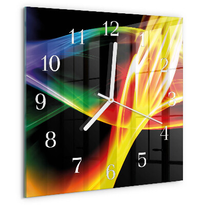 Reloj cuadrado Abstracción
