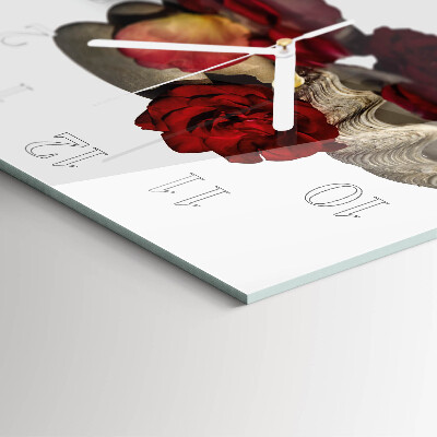 Reloj cuadrado Rose Bowl