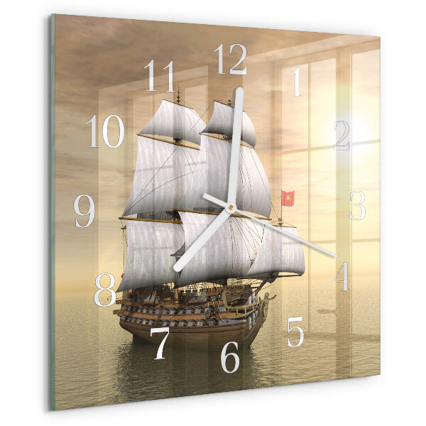 Reloj cuadrado Barco