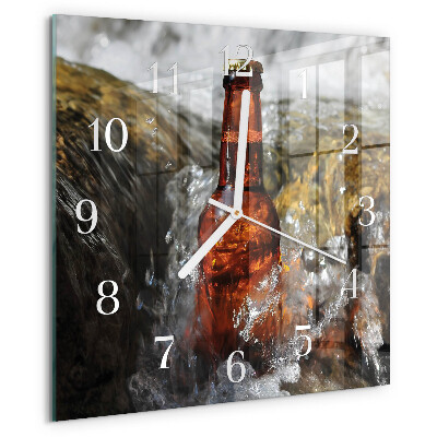 Reloj cuadrado Cerveza