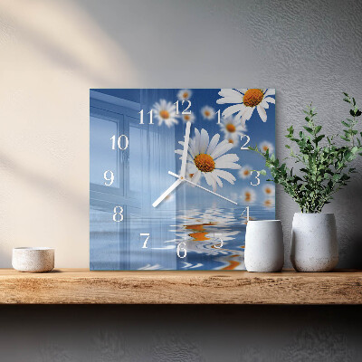 Reloj cuadrado Flor