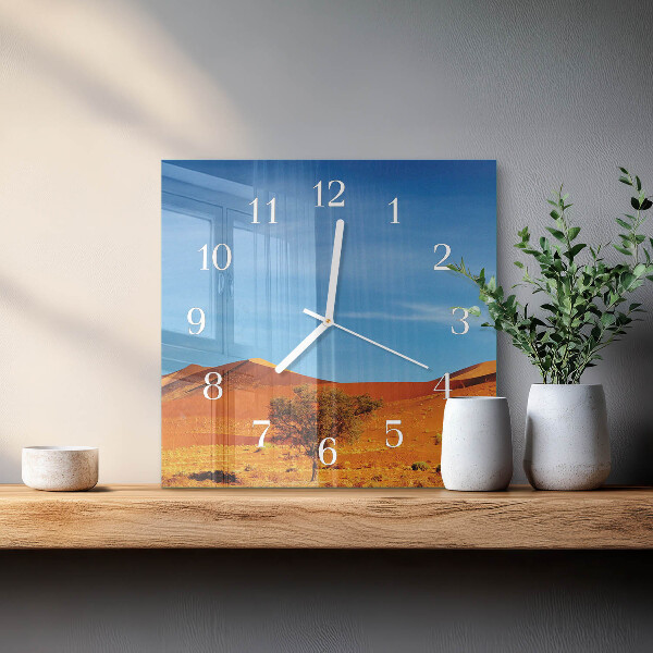 Reloj cuadrado Desierto