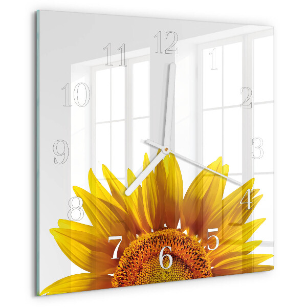 Reloj cuadrado Flor