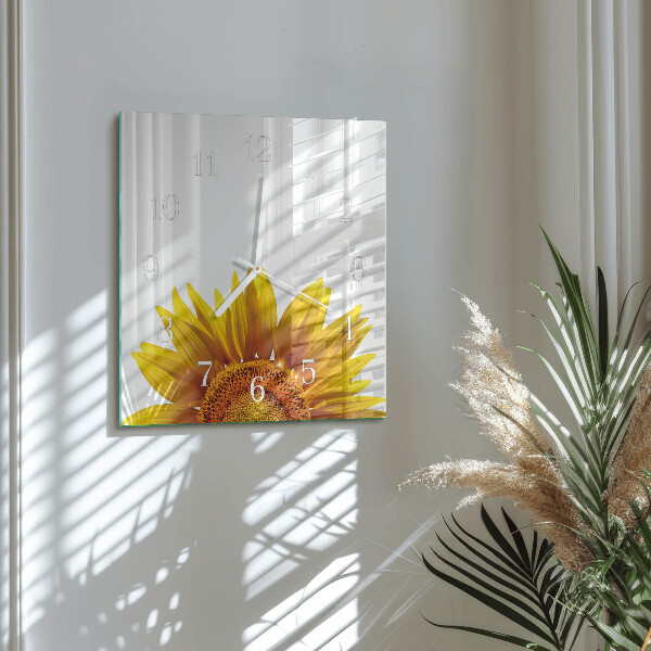 Reloj cuadrado Flor
