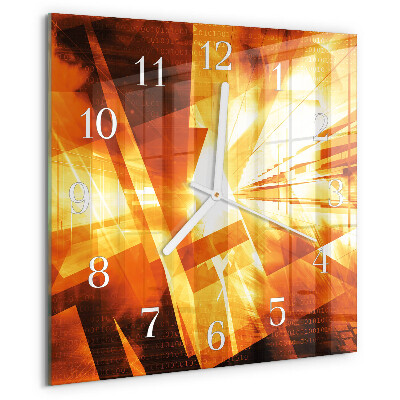 Reloj cuadrado Abstracción