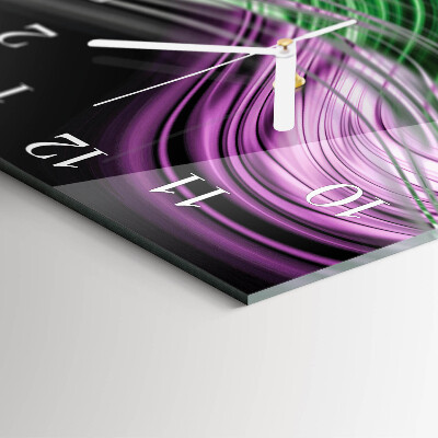 Reloj cuadrado Arte abstracto