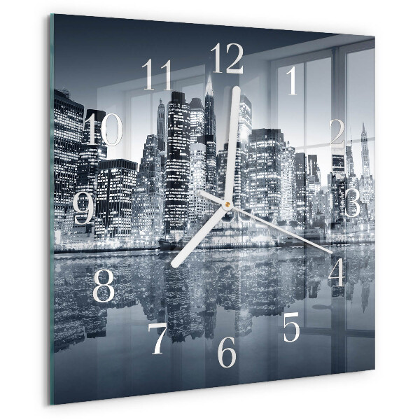Reloj cuadrado Horizonte