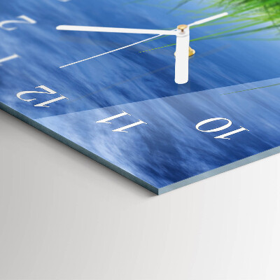 Reloj cuadrado Césped