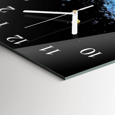 Reloj cuadrado Agua