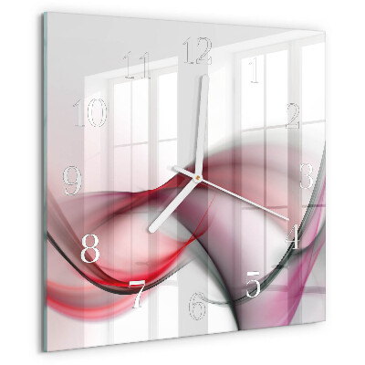 Reloj cuadrado Arte abstracto