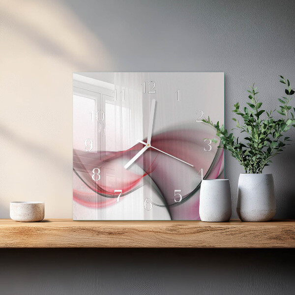 Reloj cuadrado Arte abstracto
