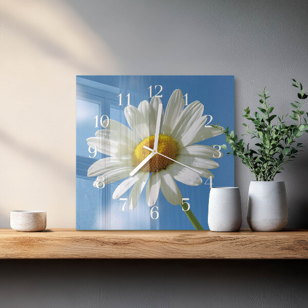 Reloj cuadrado Flor