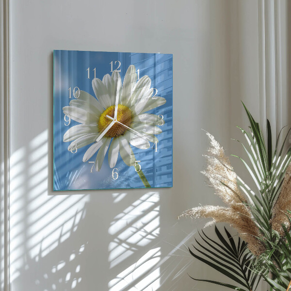 Reloj cuadrado Flor