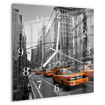 Reloj cuadrado Taxi de Nueva York
