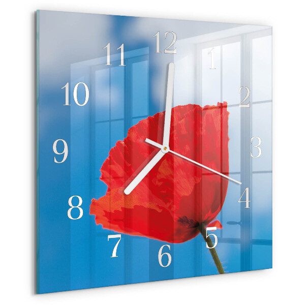 Reloj cuadrado Amapola
