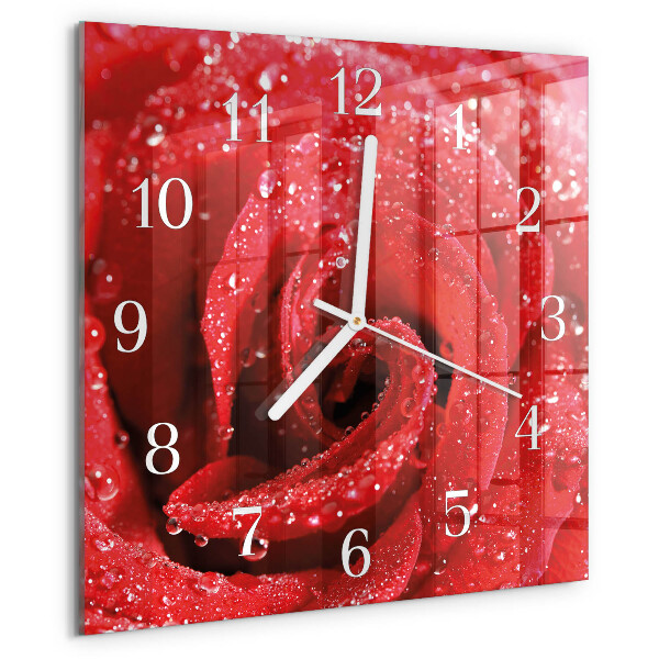 Reloj cuadrado Rosa