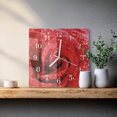 Reloj cuadrado Rosa